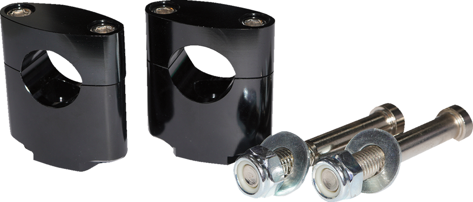 Bar Mount - Oversized - Black - Lutzka's Garage