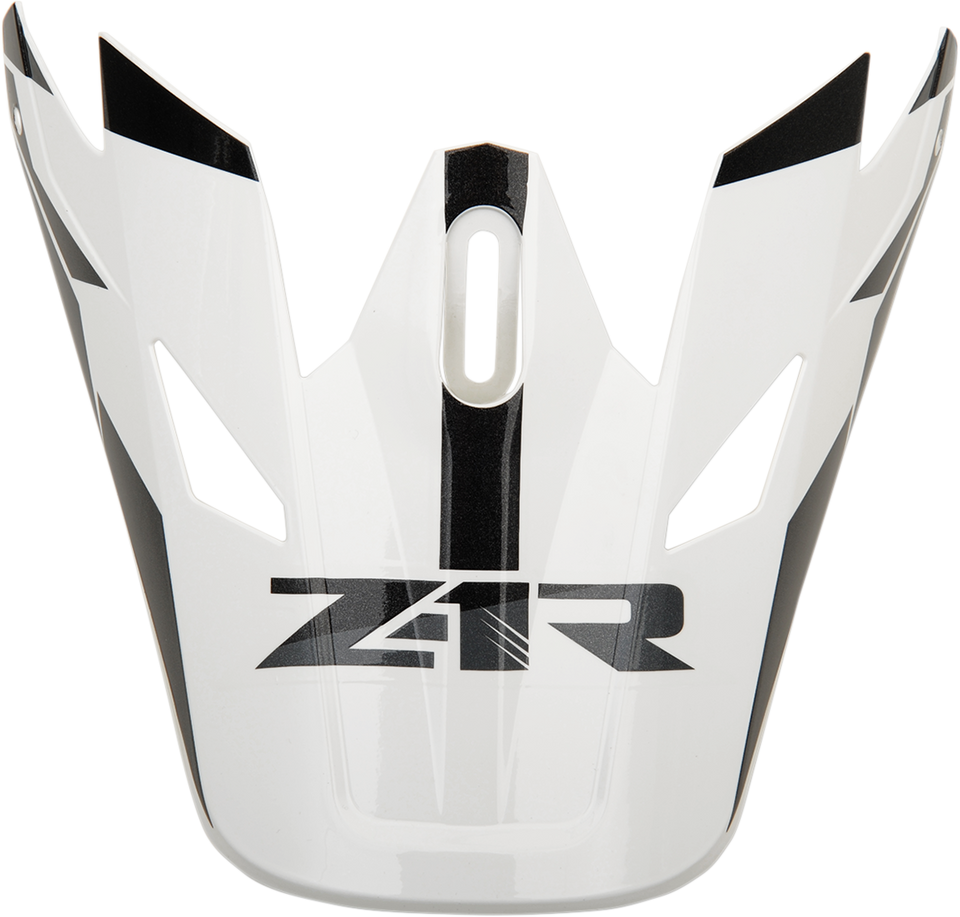 Rise Visor Kit - White/Black - Lutzka's Garage