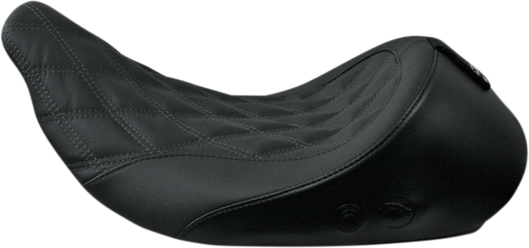 Big Seat - Double Diamond w/ Charcoal Stitch - Backrest Recepticle - FL 08-23