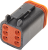 Deutsch Plug - 6 Pin - Black - Lutzka's Garage