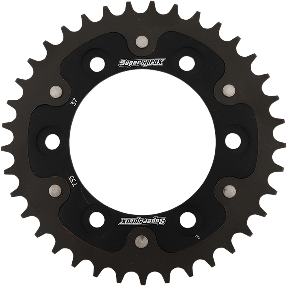 Stealth Rear Sprocket - 37 Tooth - Black - Ducati - Lutzka's Garage