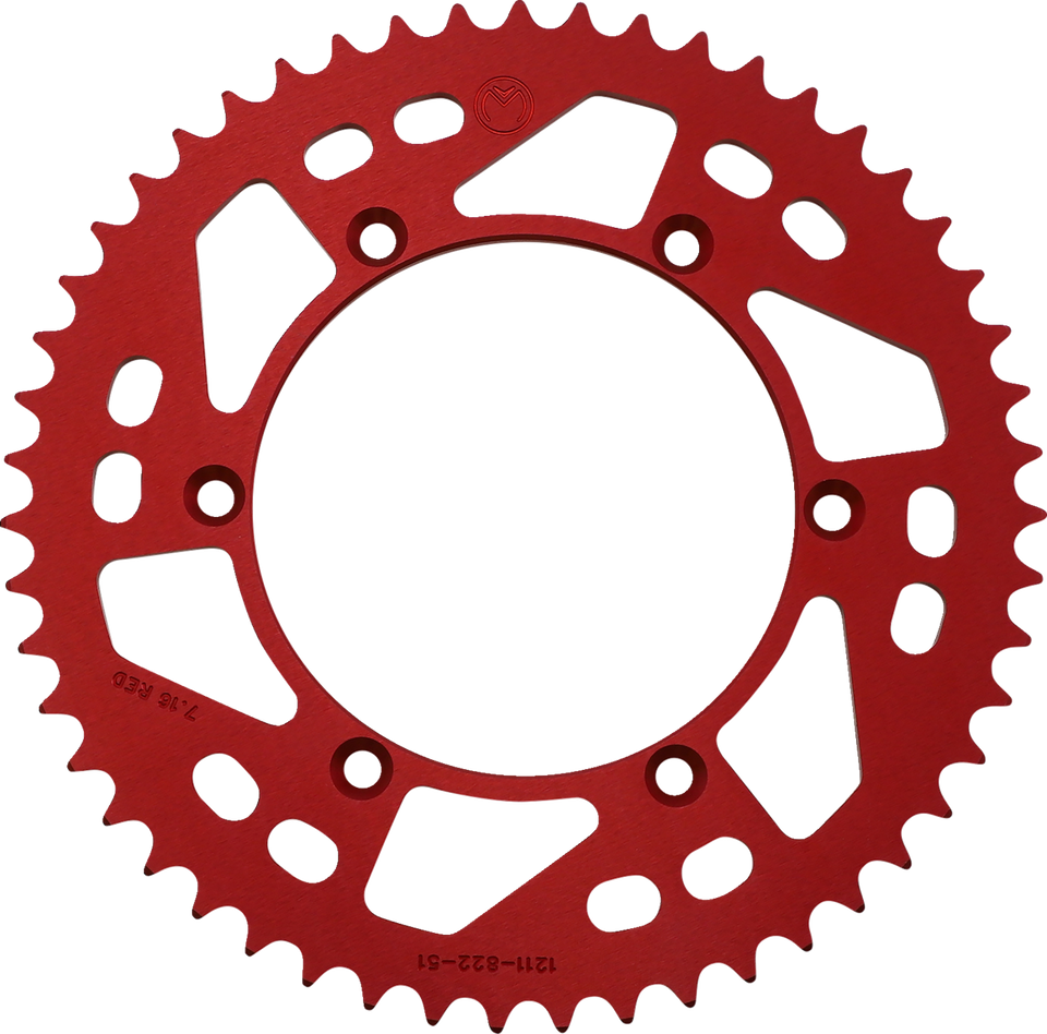 Rear Sprocket - 51 Tooth - Beta/Gas Gas/Sherco/Suzuki - Lutzka's Garage