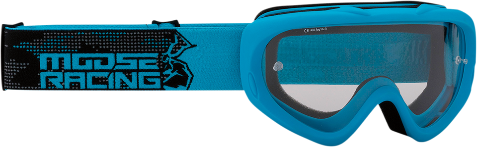 Youth Qualifier Goggles - Agroid - Blue - Lutzka's Garage