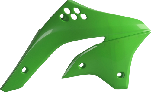 Radiator Cover - 08 OEM Green - KX 450F