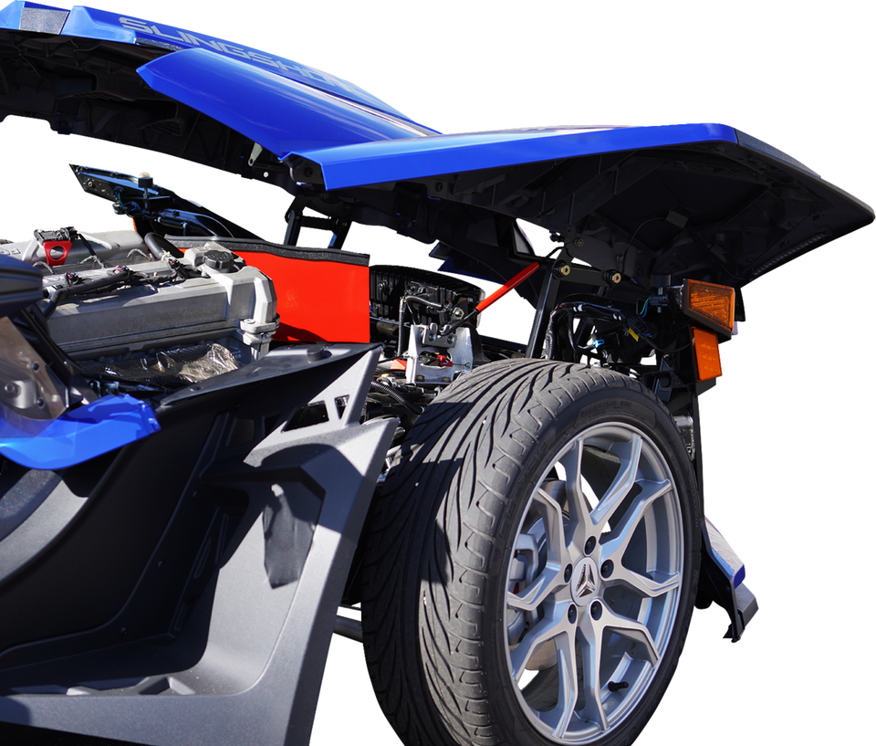 Hood Rod - Adjustable - Polaris Slingshot