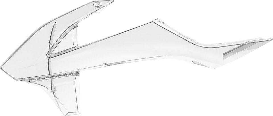 Radiator Cover - Clear - KTM - Lutzka's Garage