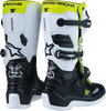 Youth Tech 7S Boots - Black/White/Yellow - US 2 - Lutzka's Garage