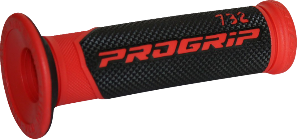 732 Grips - Open Ends - Black/Red - Lutzka's Garage