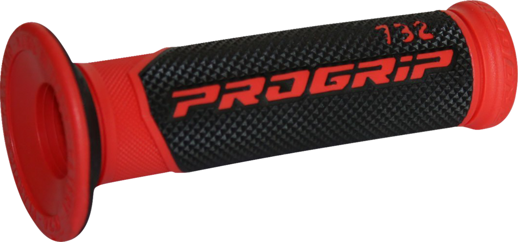 732 Grips - Open Ends - Black/Red - Lutzka's Garage