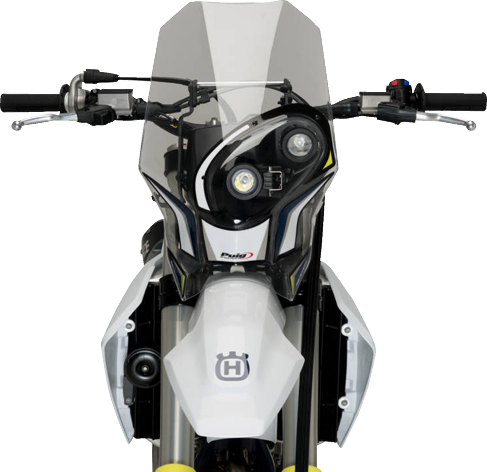 Rally Windshield - 18-1/8" - Clear - Husqvarna - Lutzka's Garage