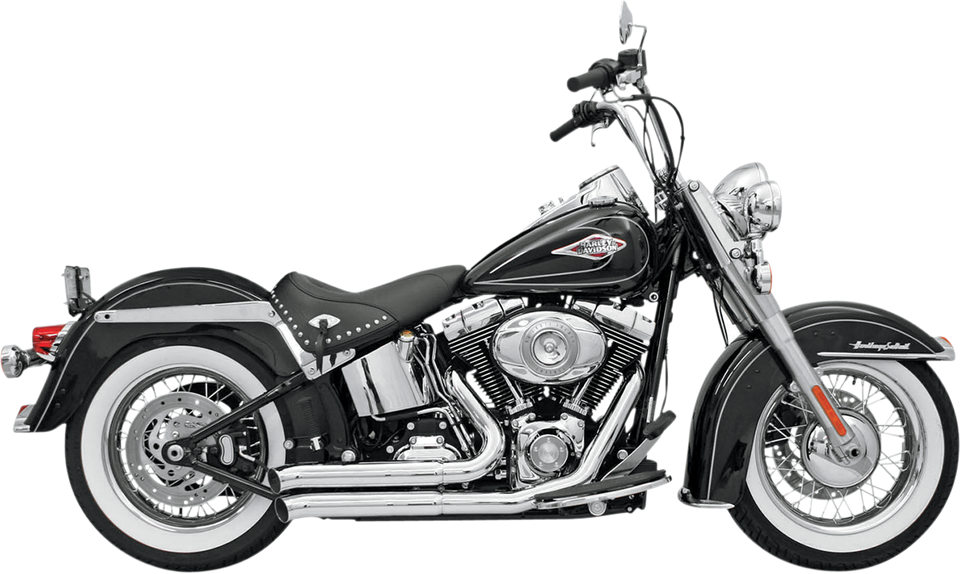 FireSweep Exhaust - Chrome - Softail - Lutzka's Garage