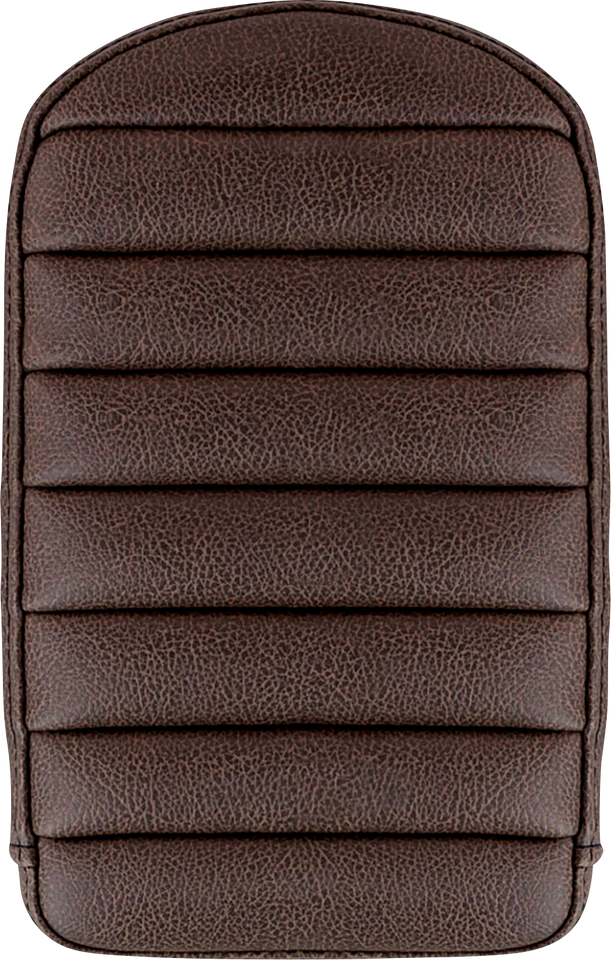 Sissy Bar Pad - Tuck-n-Roll - Brown - Lutzka's Garage