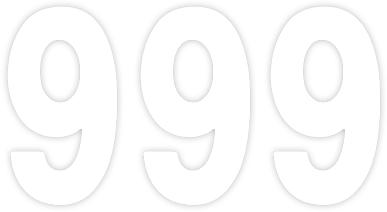 Pro Number 9 - White - 8" - Lutzka's Garage