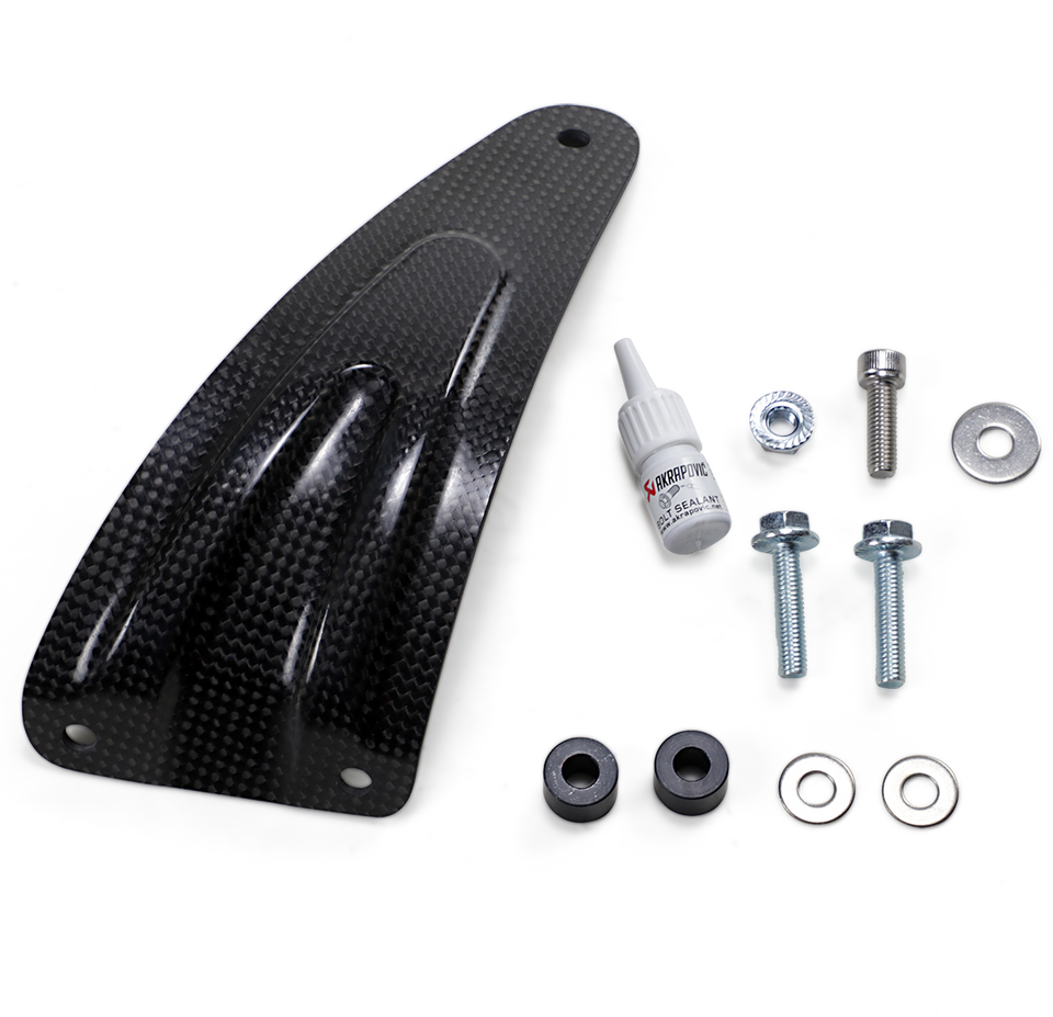 Muffler Bracket - Carbon Fiber - RSV4 - Lutzka's Garage