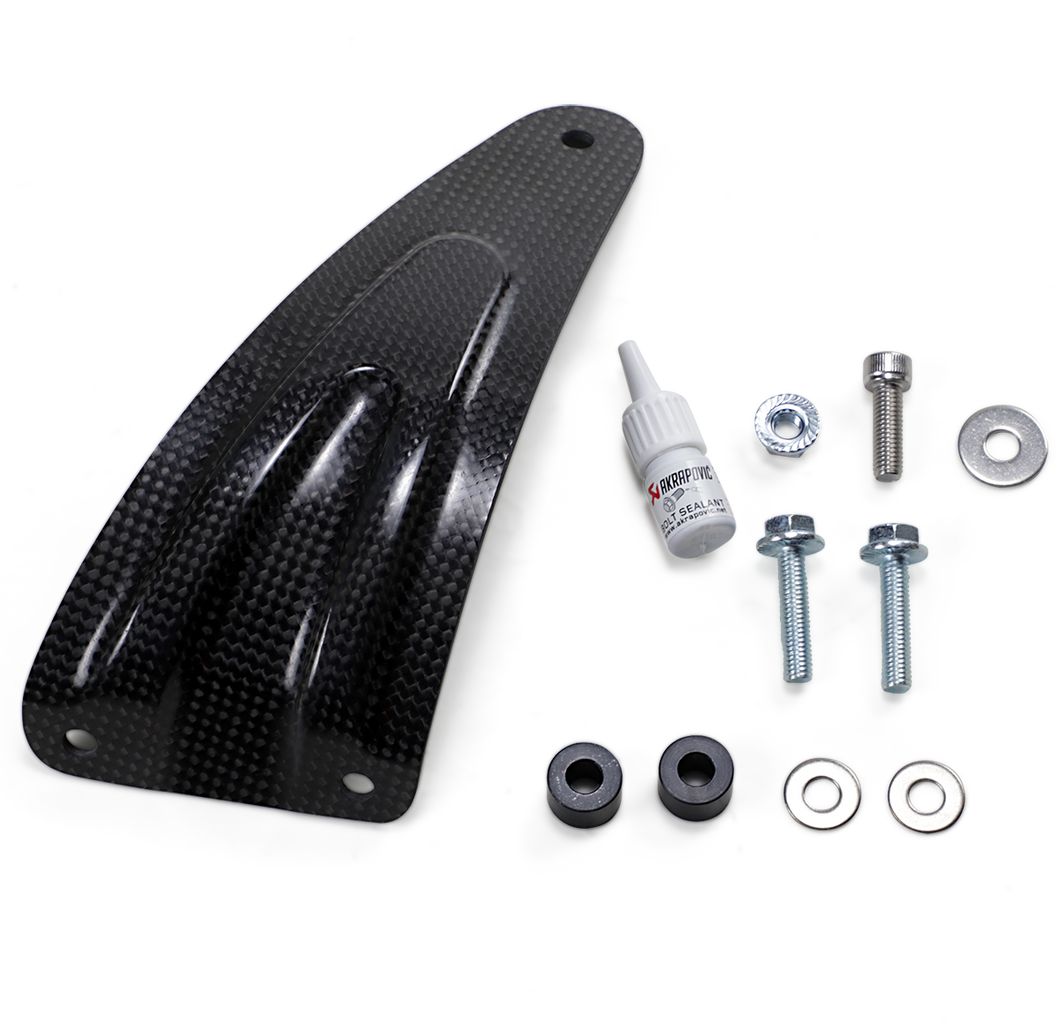 Muffler Bracket - Carbon Fiber - RSV4 - Lutzka's Garage