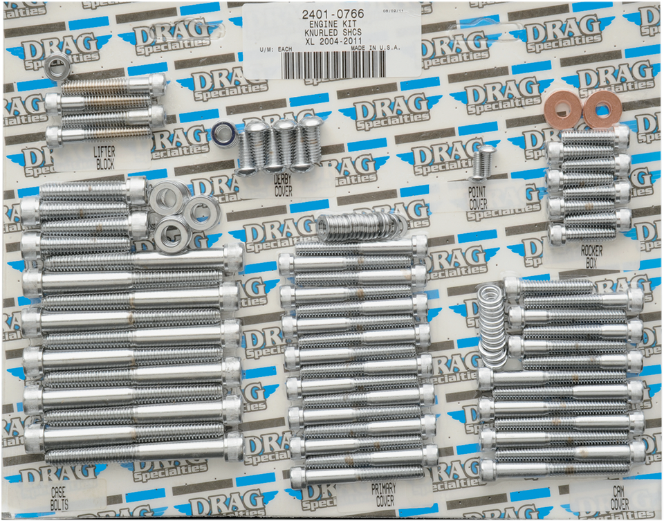 Bolt Kit - Motor - Knurled - XL - Lutzka's Garage