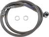 Brake Line - +8" - Stainless Steel - 18-21 Softail - Lutzka's Garage