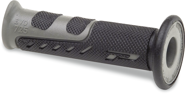 Grips - EVO - 725 - Open Ends - Gray/Black - Lutzka's Garage