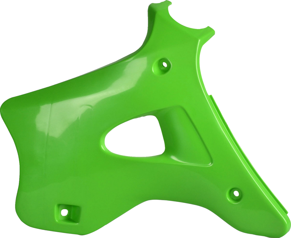Radiator Cover - OEM Green - KX 125/250