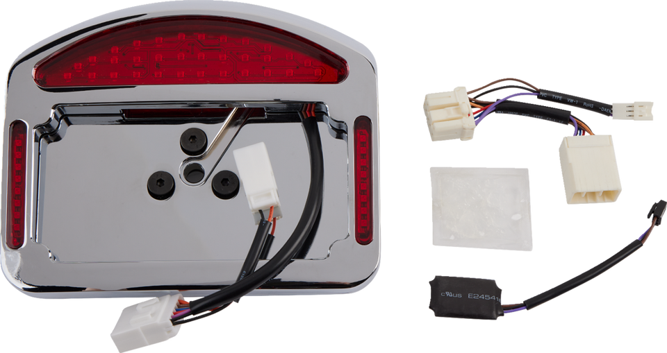 Taillight Eliminator - Universal - Chrome - Lutzka's Garage