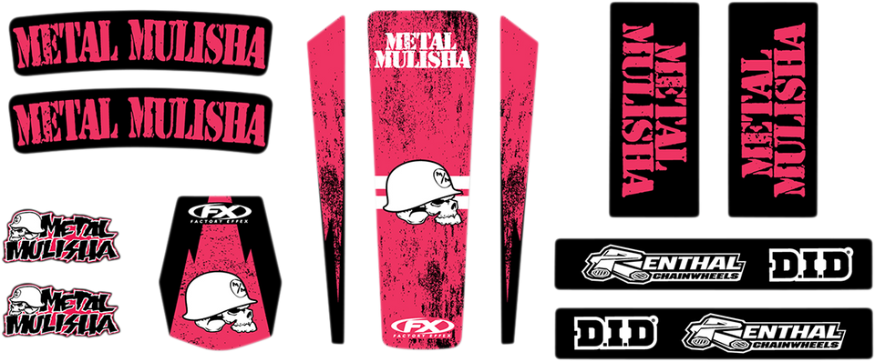 Trim Kit Graphic - Metal Mulisha - Honda