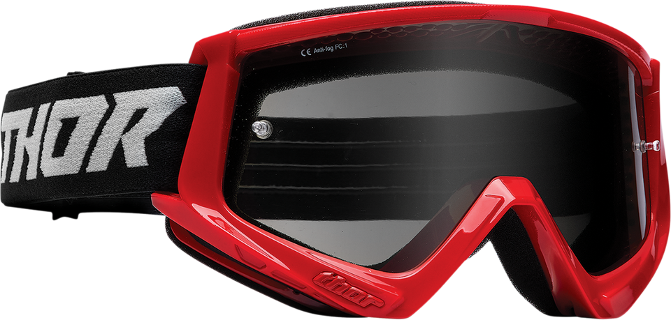 Combat Sand Goggles - Racer - Red/Gray - Lutzka's Garage