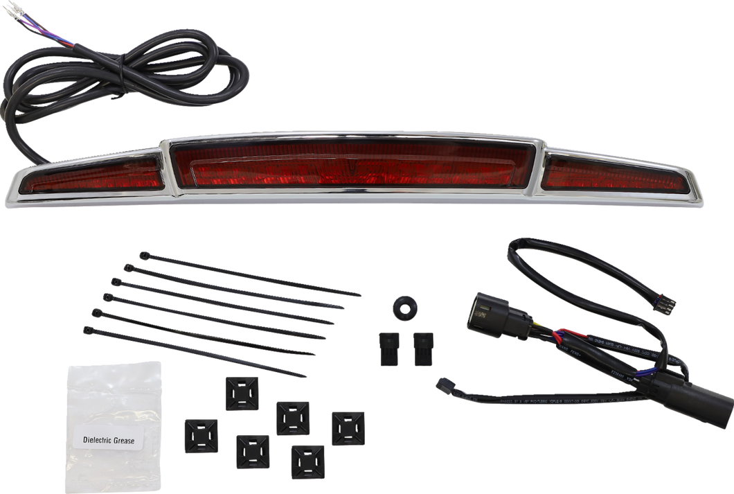 Trunk Light/Taillight - Chrome - Red - Lutzka's Garage