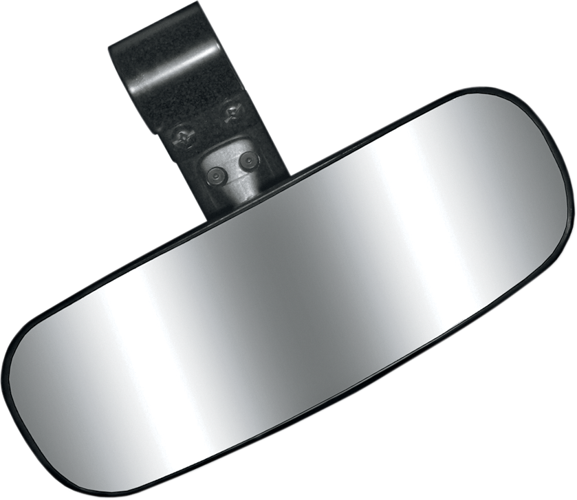 Mirror - Rear View - Rectangle - Black - Lutzka's Garage