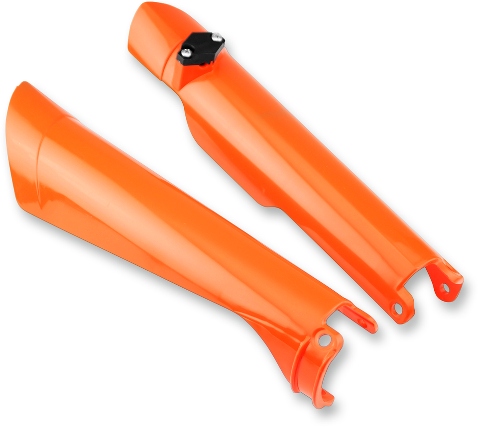 Fork Guards - Orange - Lutzka's Garage