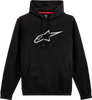 Ageless Pullover Hoodie - Black/Gray - Medium - Lutzka's Garage