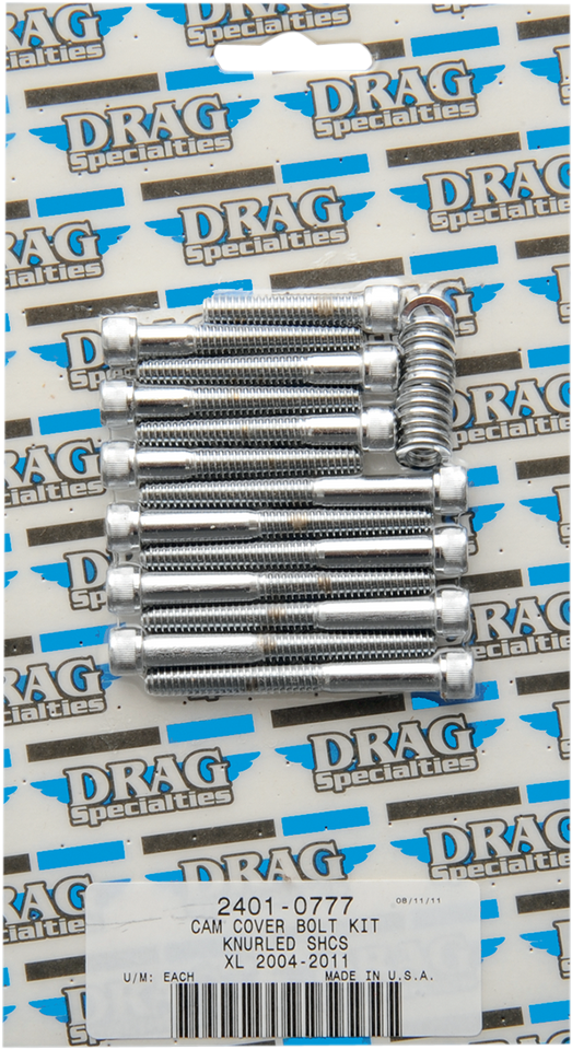 Bolt Kit - Camshaft Cover - Knurled - XL - Lutzka's Garage