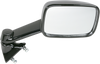 Mirror - Side View - Rectangle - Black - Right - Lutzka's Garage