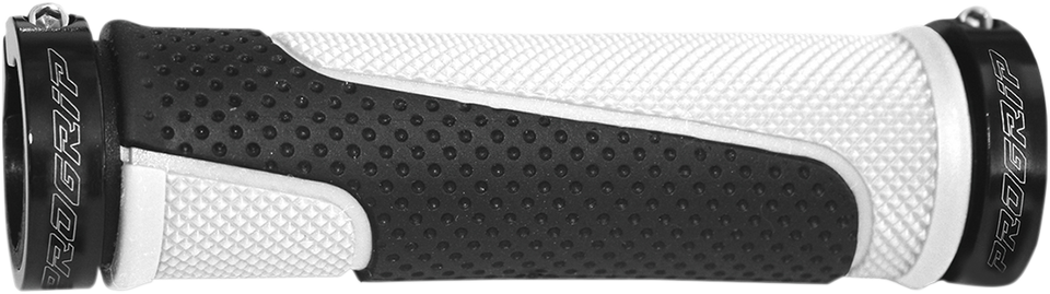 Grips - Locking - 997 - White/Black - Lutzka's Garage