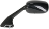 Mirror - Side View - Black/Carbon Fiber - Rectangle - Left - Yamaha