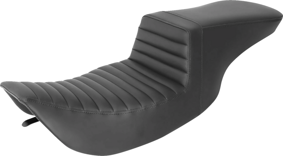 Tour Step-Up Seat - Front Tuck-n-Roll - Black - FL 97-07 - Lutzka's Garage