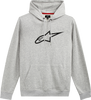Ageless V2 Hoodie - Heather Gray/Black - Medium - Lutzka's Garage