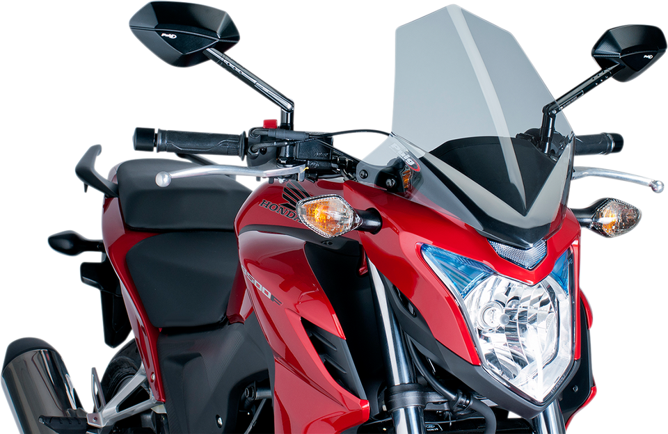 New Generation Windscreen - 14-3/8" - Smoke - CB500F