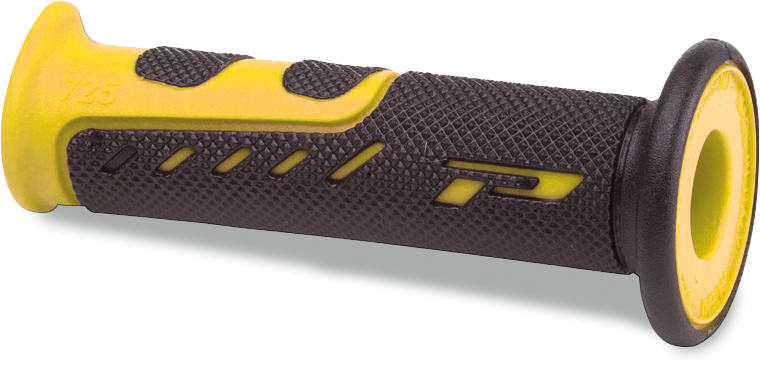 Grips - EVO - 725 - Open Ends - Yellow/Black - Lutzka's Garage