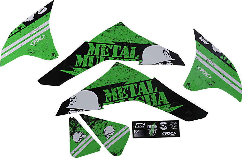 Metal Mulisha Graphic Kit - Kawasaki