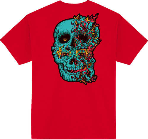 Munchies™ T-Shirt - Heather Red - Small - Lutzka's Garage