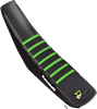 Seat Cover - Black/Green - KL/X 00-24 - Lutzka's Garage