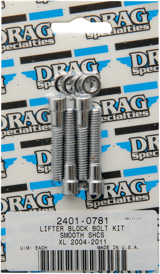 Bolt Kit - Smooth - Black - XL - Lutzka's Garage