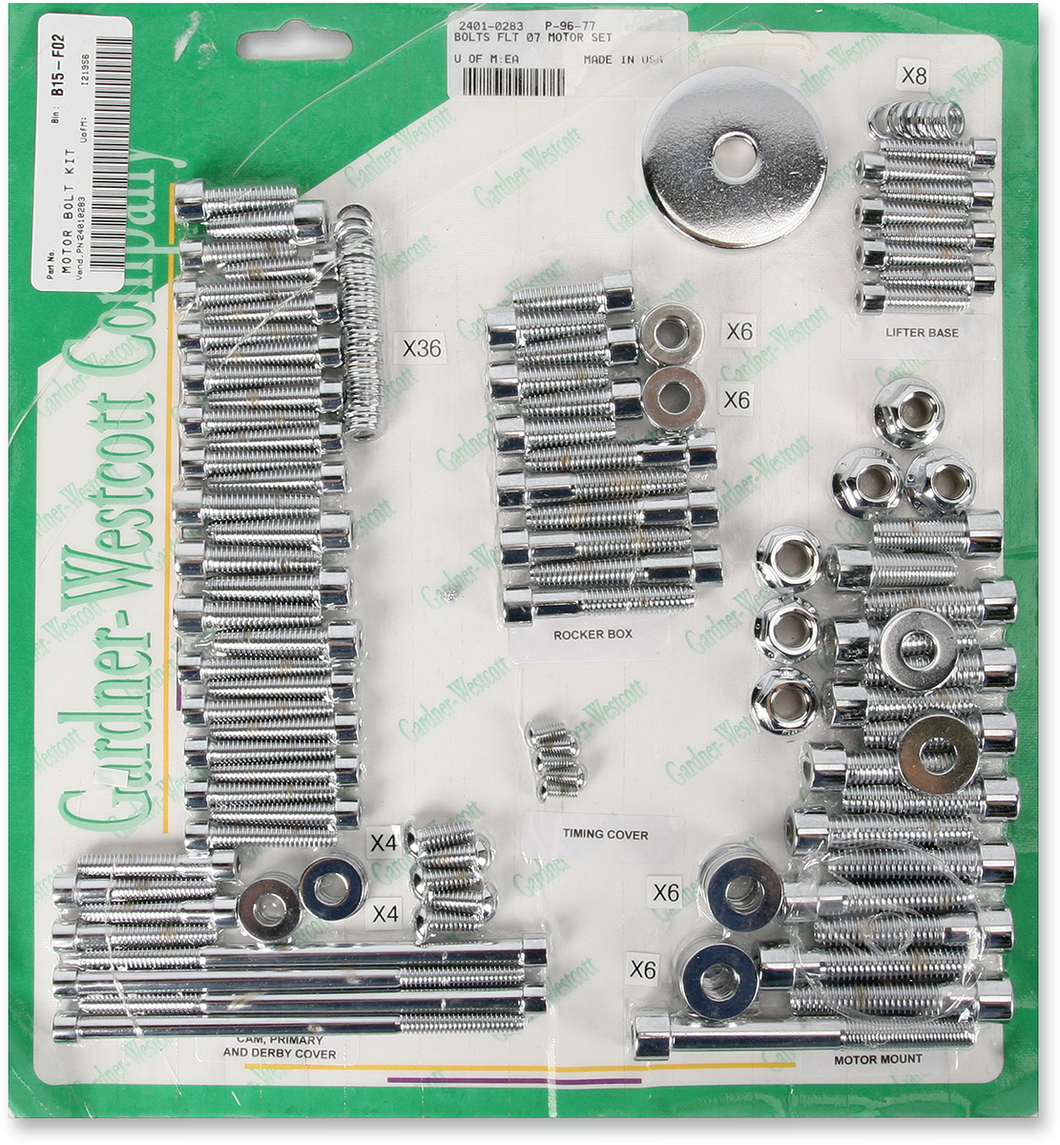 Bolt Kit - Motor Set - Socket-Head - FLHT