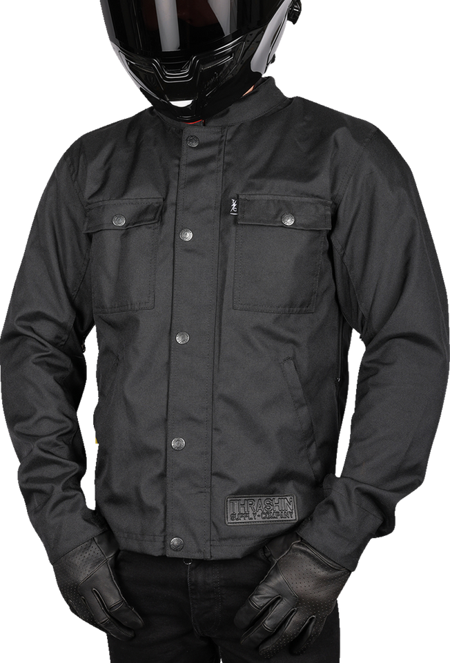 Atlas v2 Riding Jacket - Black - Medium - Lutzka's Garage