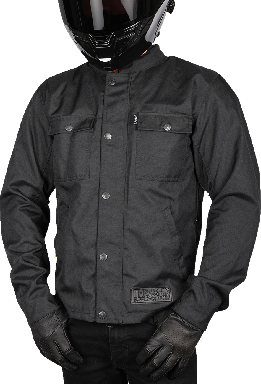 Atlas v2 Riding Jacket - Black - Medium - Lutzka's Garage