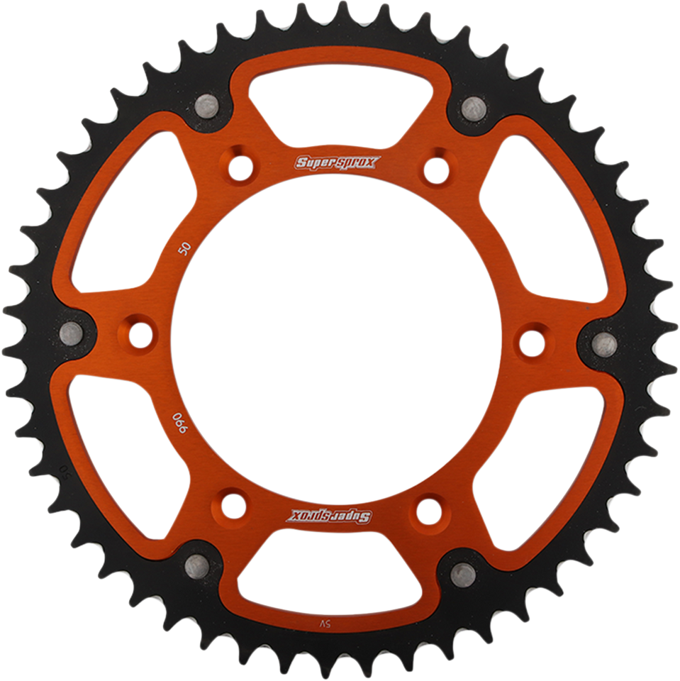 Stealth Rear Sprocket - 50 Tooth - Orange - Husaberg/Husqvarna/KTM - Lutzka's Garage