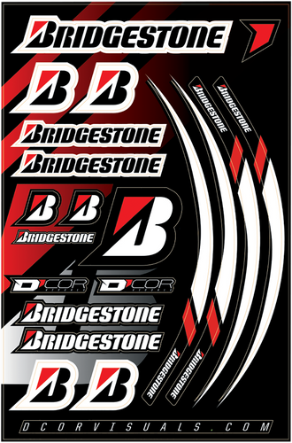 Decal Sheet - Bridgestone