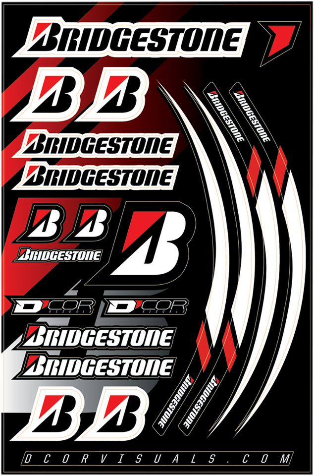 Decal Sheet - Bridgestone