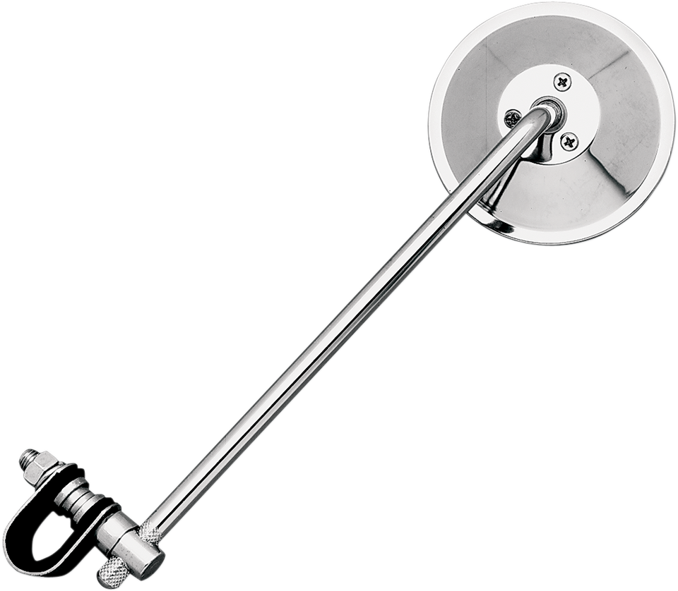 Clamp-On Mirror - 10" Stem