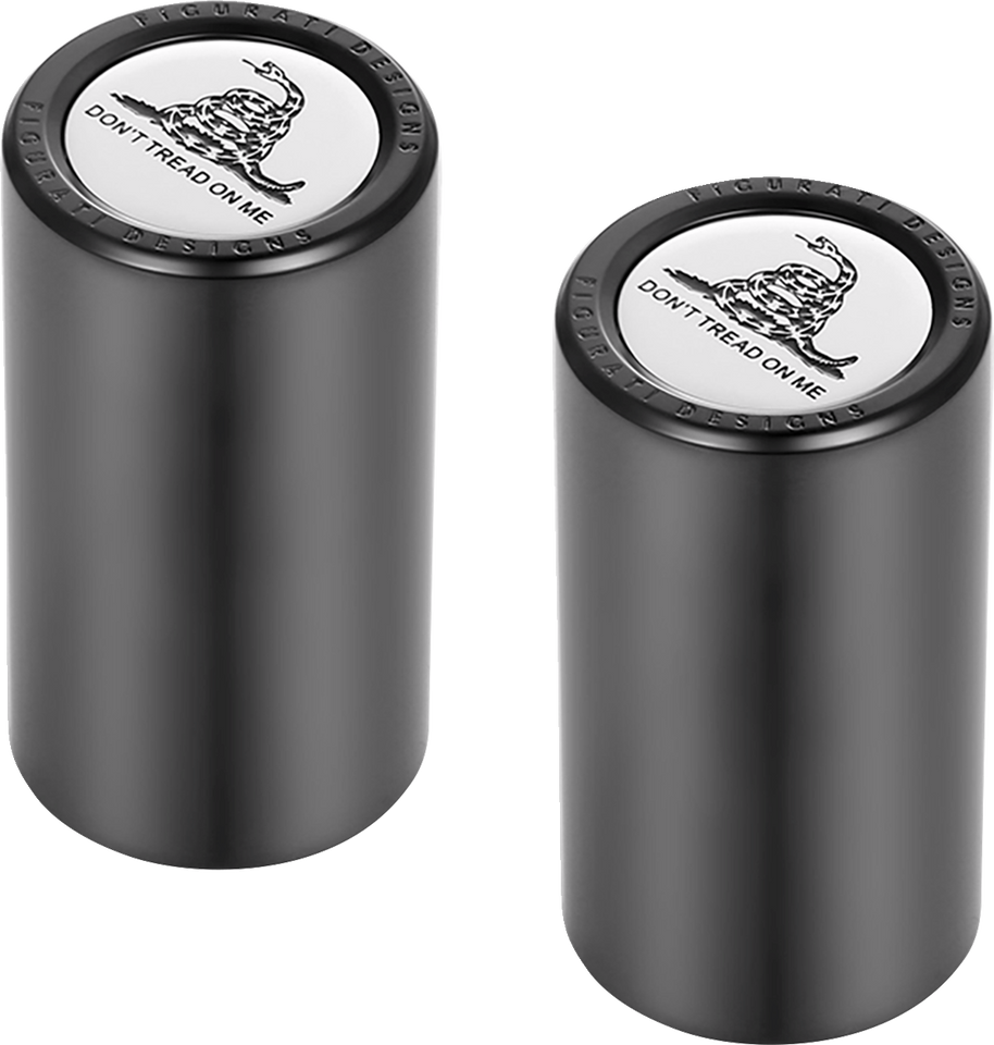 Docking Hardware Covers - Dont Tread On Me - Long - Black - Lutzka's Garage